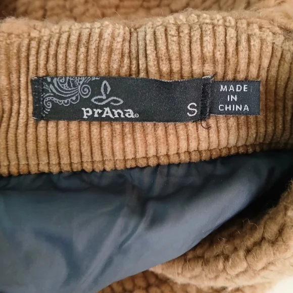 Prana Tan/Brown Textured Jacket - Picture 6 of 9